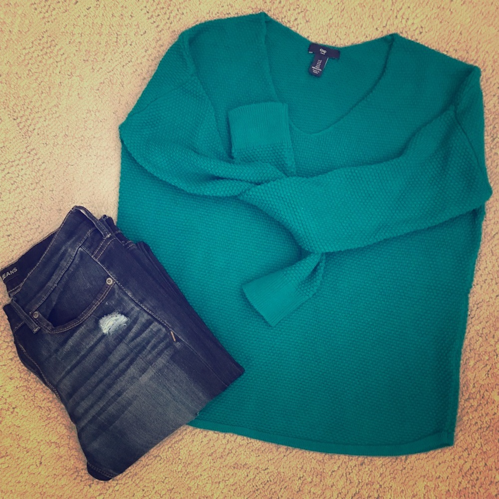 Gap basket weave sweater
